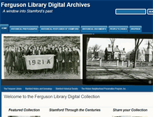 Tablet Screenshot of fergusonlibrarydigitalarchives.org